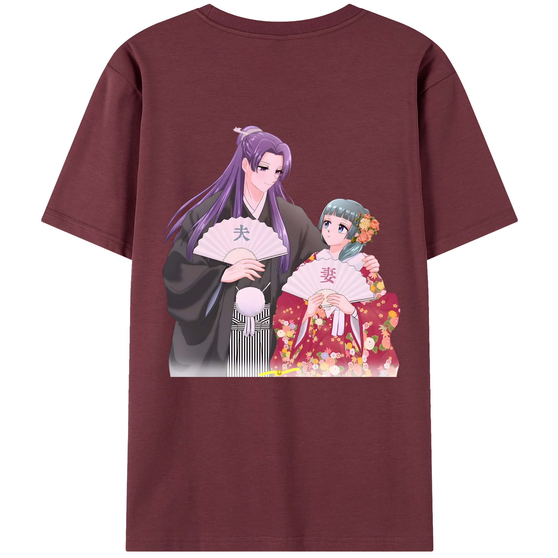 （画像用） 薬屋のひとりごと The Apothecary Diaries 綿100％半袖Tシャツ（背面プリント）
